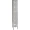 Global Industrial Six Tier Locker, 12x18x12, 6 Door, Unassembled, Gray 269690GY - alternate 1